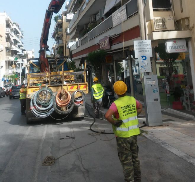 Ξεκίνησε το έργο υπογειοποίησης των καλωδίων