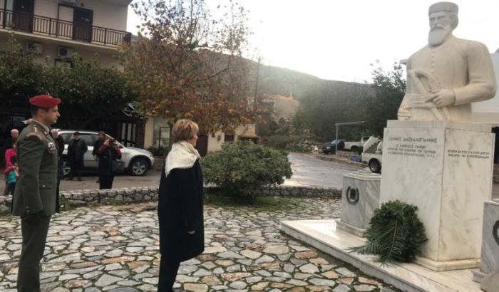 Στα Σφακιά η υφυπουργός Εθνικής Άμυνας