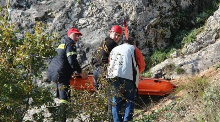 29χρονος έπεσε από 9 μέτρα ύψος στο Σμιλιανό φαράγγι
