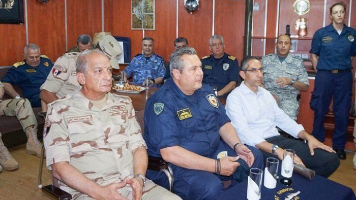 Στο κόλπο των Χανίων η τελική φάση της μεγάλης κοινής αεροναυτικής άσκησης