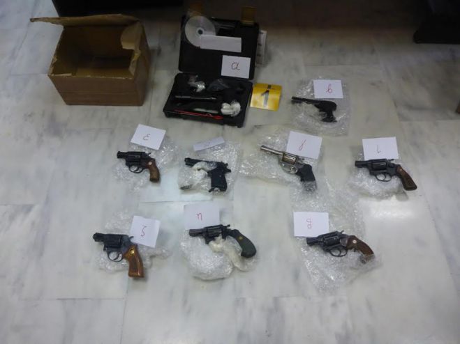 Σοβαρή υπόθεση με όπλα αποκαλύφτηκε στα Χανιά - Δύο συλλήψεις