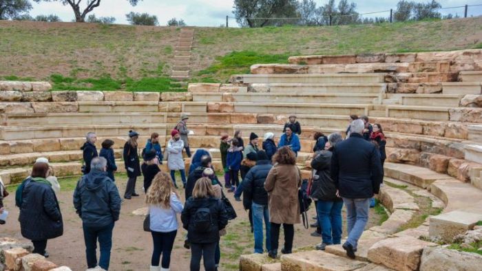 Στη Μεσαρά σήμερα, οι ξεναγοί, από όλη την Ευρώπη
