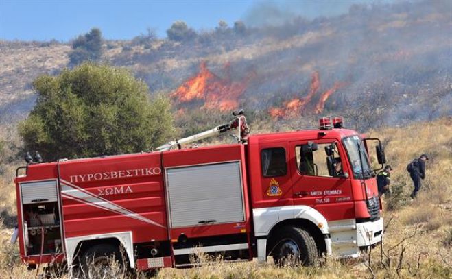 Ο Νοέμβρης μπήκε με... φωτιά στο νησί