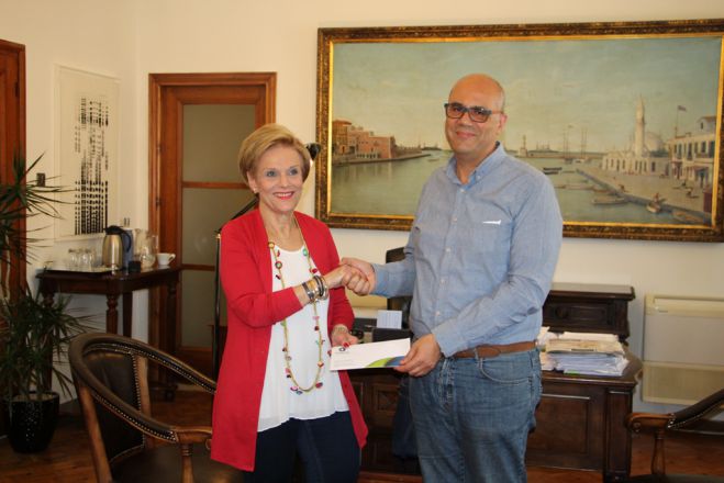 Επιταγή 2.500 € από την ΟΤΕ ΑΕ. στο Κοινωνικό Παντοπωλείο του Δήμου Χανίων