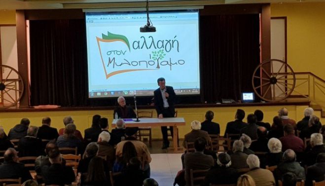 &Omicron; &Gamma;&iota;ώ&rho;&gamma;&omicron;&sigmaf; &Pi;&alpha;&pi;&alpha;&kappa;&omega;&nu;&sigma;&tau;&alpha;&nu;&tau;ή&sigmaf; &pi;&alpha;&rho;&omicron;&upsilon;&sigma;ί&alpha;&sigma;&epsilon; &tau;&omicron; &sigma;&upsilon;&nu;&delta;&upsilon;&alpha;&sigma;&mu;ό &tau;&omicron;&upsilon; &sigma;&tau;&omicron; &Mu;&upsilon;&lambda;&omicron;&pi;ό&tau;&alpha;&mu;&omicron;