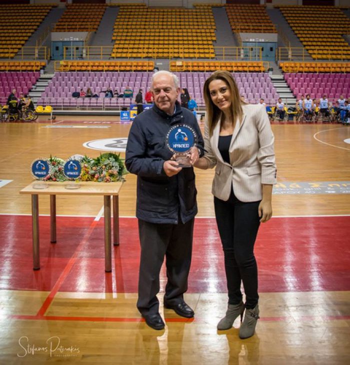 Ο ΑΣΚΑ Ηράκλειο τίμησε τον Δήμο Ηρακλείου