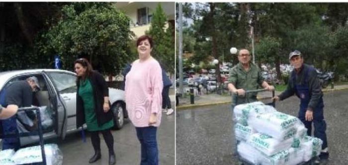 Σεντόνια και μαξιλαροθήκες στο Βενιζέλειο, από το Σύλλογο &quot;ΑγκαλιάΖΩ&quot;