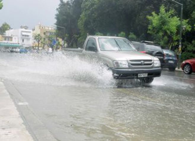 Η μπόρα έφερε &quot;μπόρες&quot; στα Χανιά