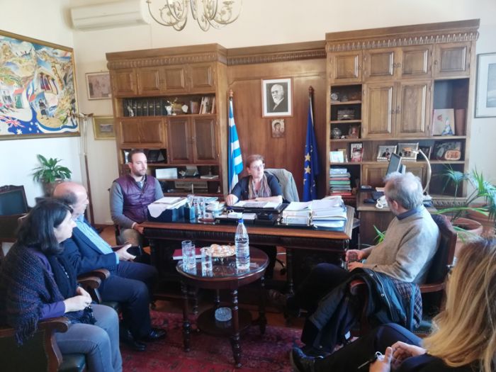 Συνάντηση με την Αντιπεριφερειάρχη Ρεθύμνης είχαν χτες Πρόεδρος &amp; Διευθύνων Σύμβουλος του ΕΛΓΟ ΔΗΜΗΤΡΑ